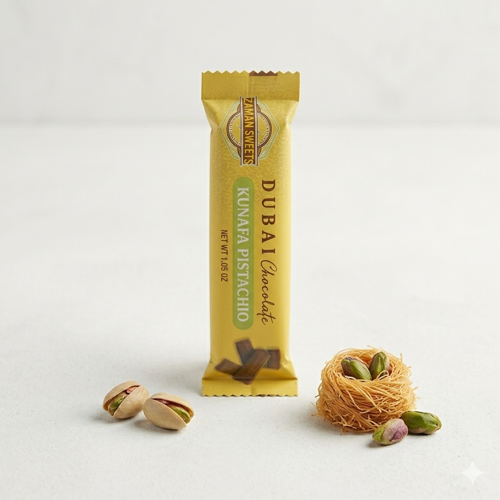 Box of 24ct Mini Dubai Chocolate Bars