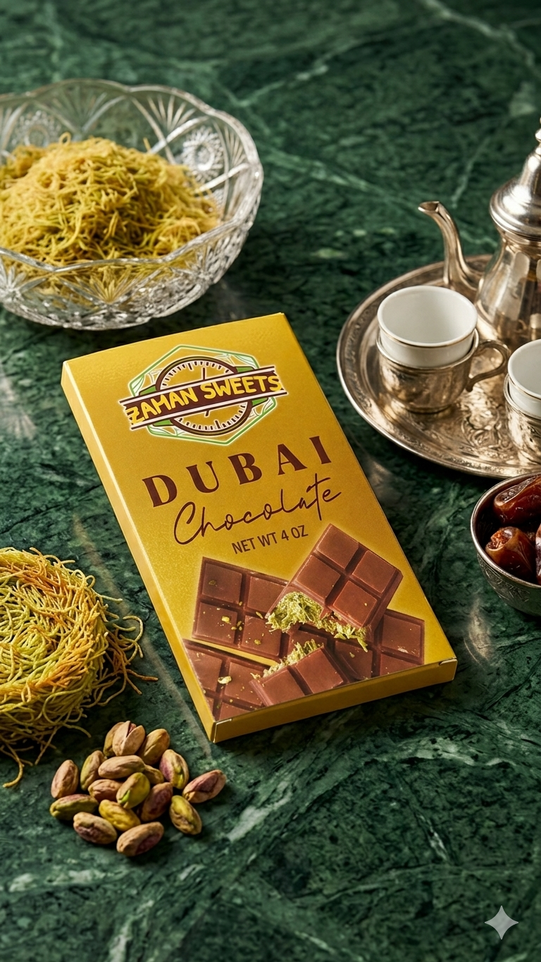 DUBAI CHOCOLATE BARS - 48pc (4oz)