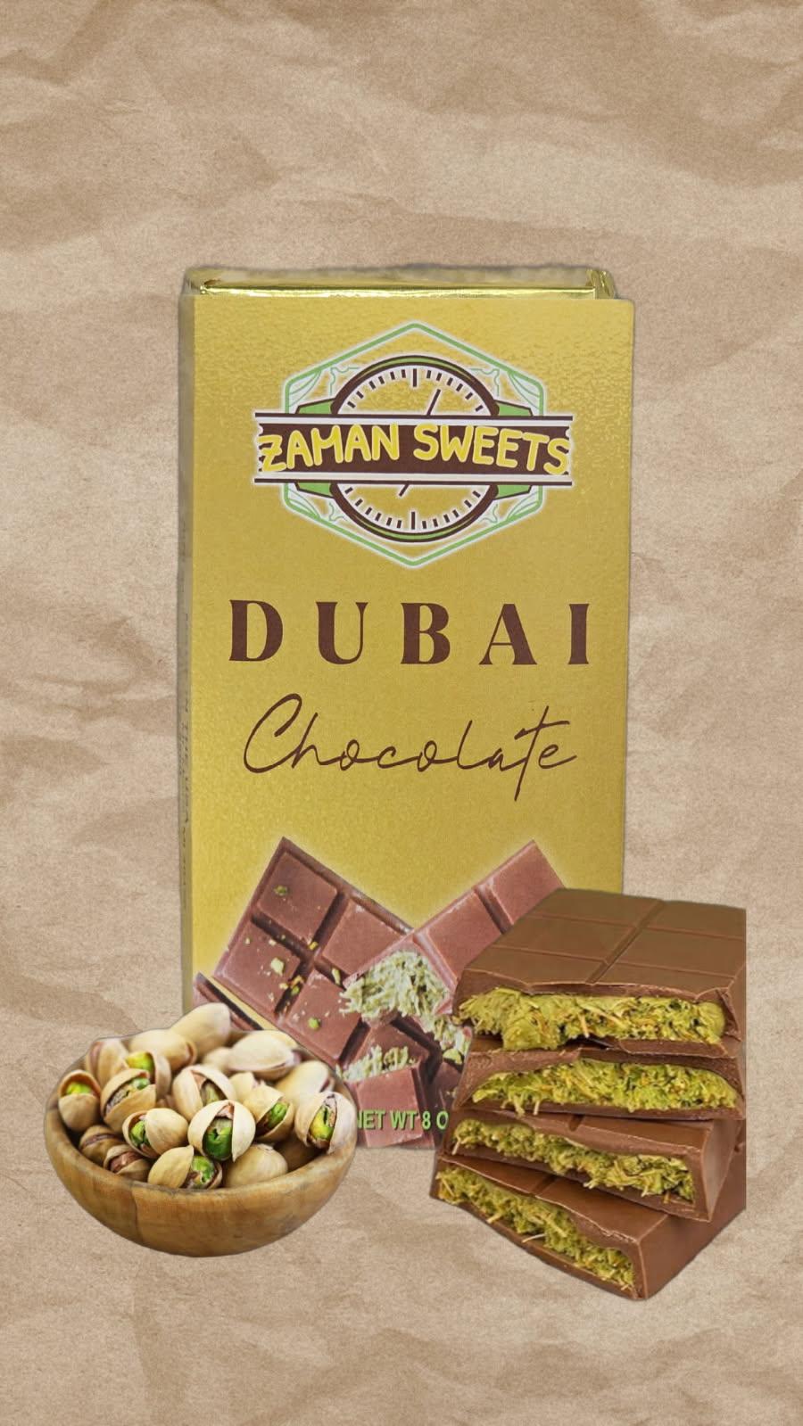 DUBAI CHOCOLATE BARS - 2pc (8oz) + 3pc (4oz)